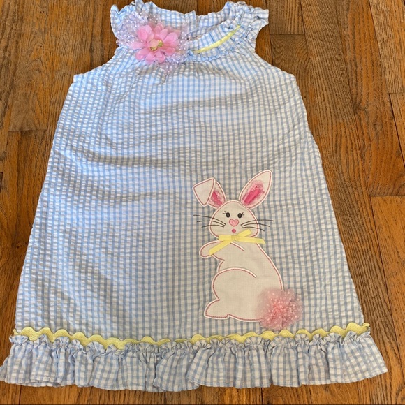 Rare Editions Other - Rare Editions Easter Bunny Dress Girls Size 5
